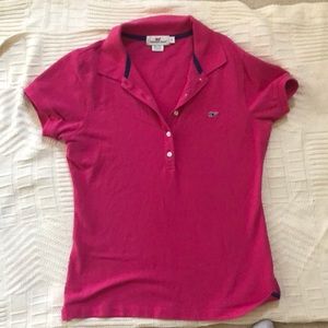 Pink Vineyard Vines Polo